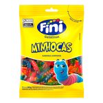 Bala de Gelatina Minhocas Brilho 80g